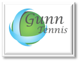 Gunn Tennis Logo Framed